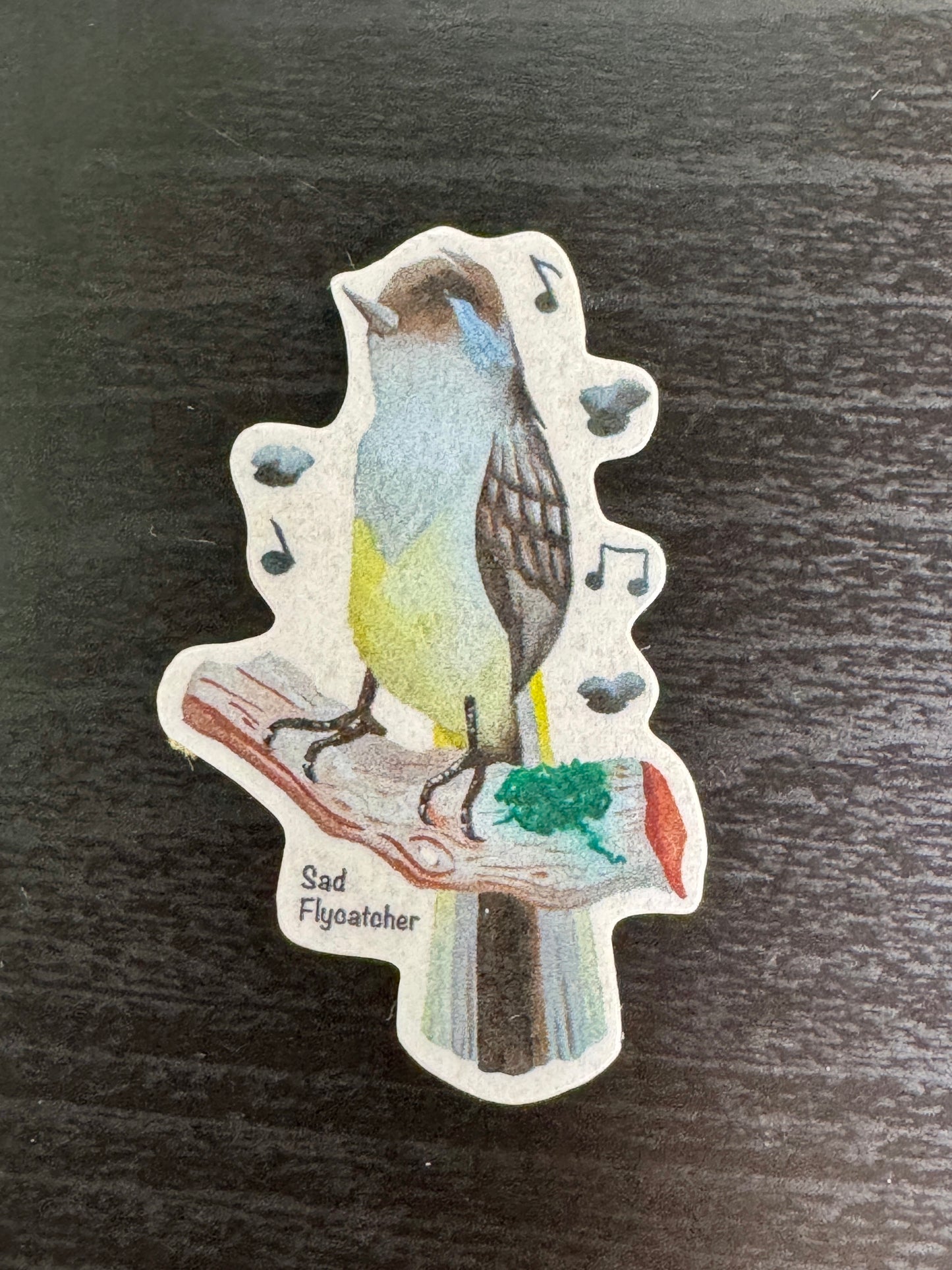 Sad Flycatcher Sticker