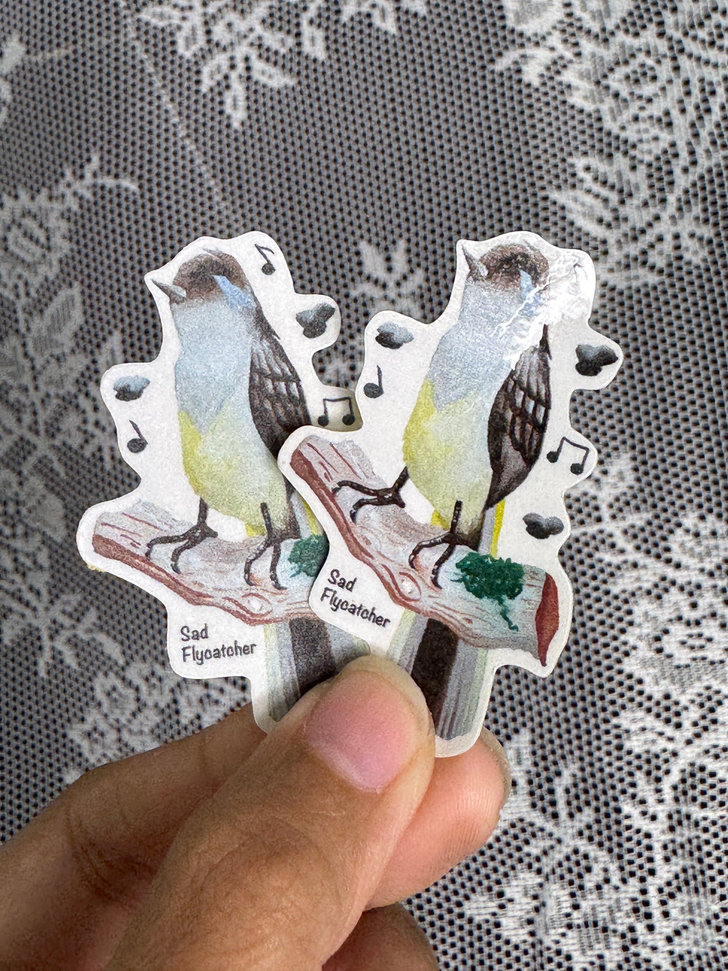 Sad Flycatcher Sticker